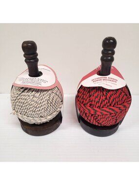 Ribbon 2 Spools Martha Stewart Cupcakes & Cashmere Craft Projects Rustic Decor